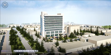UE-Lighter 高保真楼宇数字孪生渲染效果